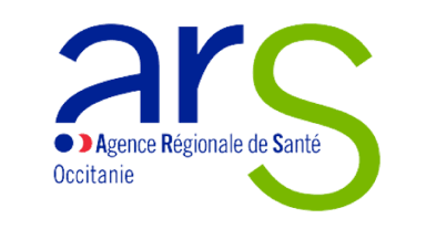 Logo de l'Agence Régionale de Santé Occitanie, partenaire de santé de la clinique des minimes